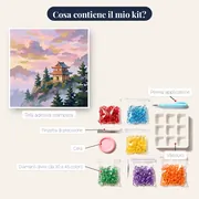 Padiglione tra le Nebbie – contenuto del kit