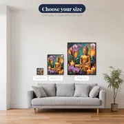 Golden Buddha and Orchid Candles – available sizes