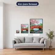 Rode Brug bij de Koivijver – beschikbare formaten