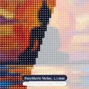 Meditierender Buddha am Sonnensee – Nahaufnahme der Steine