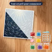 Tourbillon de sardines argentées sous le soleil – kit prêt à commencer
