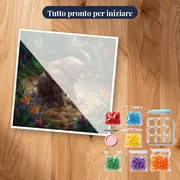 Elefantino che gioca nella pozza di fango – kit pronto per iniziare