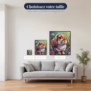 Lapin bélier aux fleurs sauvages – tailles disponibles