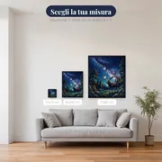 Alce nella radura sotto la Via Lattea – misure disponibili