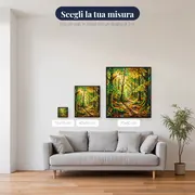 Sentiero di faggi in luce dorata – misure disponibili