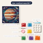Jupiter et sa Grande Tache Rouge – contenu du kit