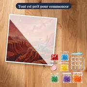 Rover martien au bord des canyons rouges – kit prêt à commencer