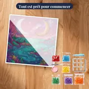 Planète extraterrestre aux deux lunes – kit prêt à commencer