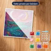Pianeta alieno, oceani turchesi e due lune – kit pronto per iniziare