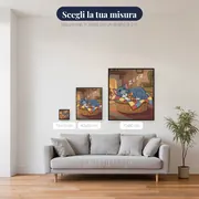 Tom e Jerry addormentati nel cesto – misure disponibili