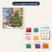 Tom e Jerry decorano l'albero di Natale – contenuto del kit