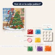 Tom en Jerry versieren de kerstboom – inhoud van het pakket