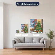 Tom e Jerry decorano l'albero di Natale – misure disponibili