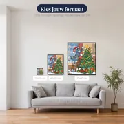 Tom en Jerry versieren de kerstboom – beschikbare formaten
