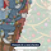Tom et Jerry au sapin de Noël – gros plan des diamants