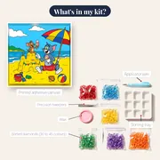 Tom and Jerry Summer Beach Sandcastle – kit contents