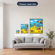 Tom and Jerry Summer Beach Sandcastle – available sizes