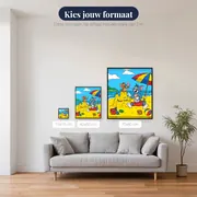 Tom en Jerry: zandkasteel en ijsjes – beschikbare formaten