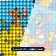 Tom e Jerry, castello di sabbia e gelati – primo piano dei diamanti