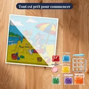 Tom et Jerry au château de sable – kit prêt à commencer