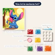 Stitch genießt riesiges Eis im Sonnenschein – Inhalt des Sets