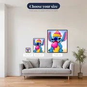 Stitch and His Melting Pink Ice Cream – available sizes