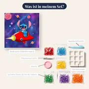 Stitch im roten Raumschiff durch die Galaxie – Inhalt des Sets