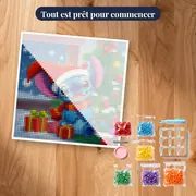 Stitch décore le sapin de Noël – kit prêt à commencer