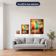 Tramonto Tropicale con Tre Cocktail – misure disponibili
