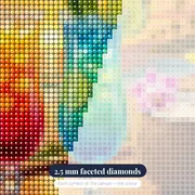 Tropical Sunset Cocktail Trio – diamond close-up