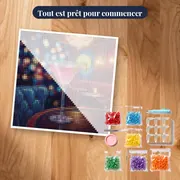 Cocktail Rose au Citron Vert – kit prêt à commencer