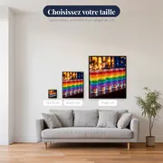 Rangée de cocktails arc-en-ciel – tailles disponibles