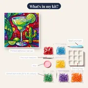 Salted Rim Margarita Cactus Celebration – kit contents
