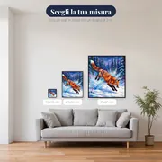 Volpe Rossa che Salta nella Neve – misure disponibili