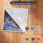 Volpe Rossa che Salta nella Neve – kit pronto per iniziare