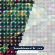 Tartaruga Gigante nella Giungla Tropicale – primo piano dei diamanti
