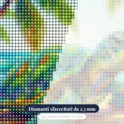 Tartaruga Verde sulla Spiaggia Tropicale – primo piano dei diamanti
