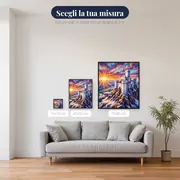 Fortezza Bianca tra le Vette all'Alba – misure disponibili