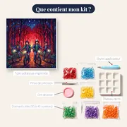 Virée nocturne vers la forêt écarlate – contenu du kit