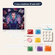 La ragazza rapata e i poteri telecinetici – contenuto del kit