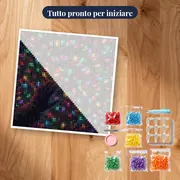 Parete di luci con mano nel buio – kit pronto per iniziare