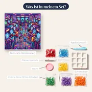Kinder in der Neon-Spielhalle – Inhalt des Sets