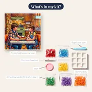 Waffles in the Retro Kitchen – kit contents