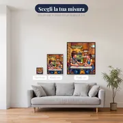 Ragazzi e cialde nella cucina anni Ottanta – misure disponibili