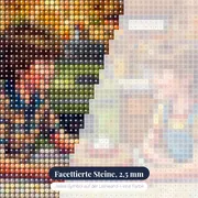 Waffeln in der Küche der Achtziger – Nahaufnahme der Steine