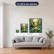 Piccolo Maestro Verde in Meditazione – misure disponibili