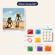 Droid Duo in Desert Sun – kit contents