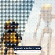 Zwei Droiden auf dem Wüstenplaneten – Nahaufnahme der Steine