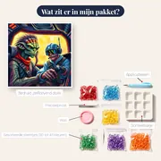 Harige copiloot en smokkelaar in stuurhut – inhoud van het pakket