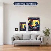 Copilote poilu et contrebandier dans le cockpit – tailles disponibles